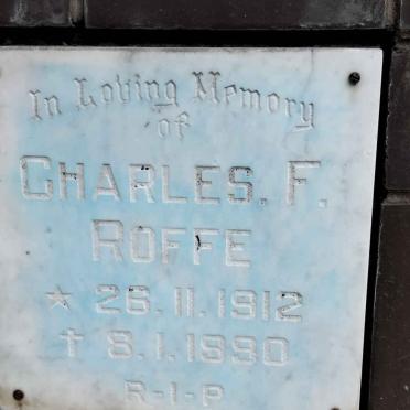 ROFFE Charles F, 1912-1990