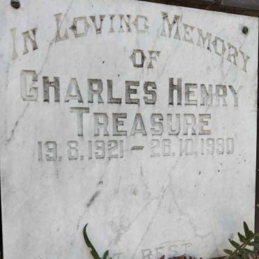 TREASURE Charles Henry 1921-1990