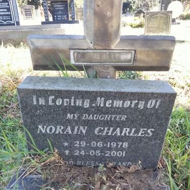 ? Norain Charles 1978-2001