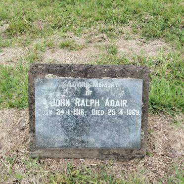 ADAIR John Ralph 1916-1969