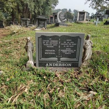 ANDERSON Patrick Micheal 1955-2007