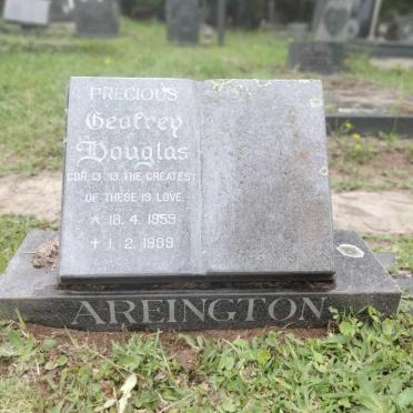 AREINGTON Geofrey Douglas 1959-1989