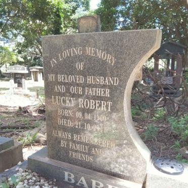 BAREKI Lucky Robert 1960-2011