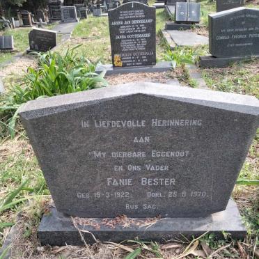 BESTER Fanie 1922-1970