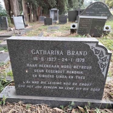 BRAND Catharina 1927-1979