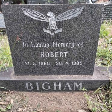 BIGHAM Robert 1960-1985