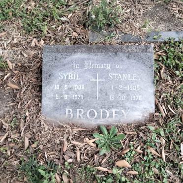 BRODEY Stanley 1905-1978 &amp; Sybil 1908-1979