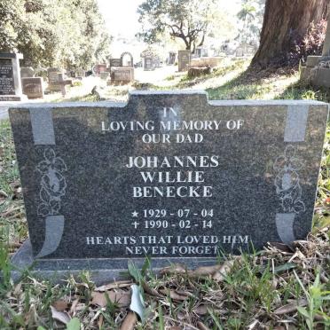 BENECKE Johannes Willie 1929-1990