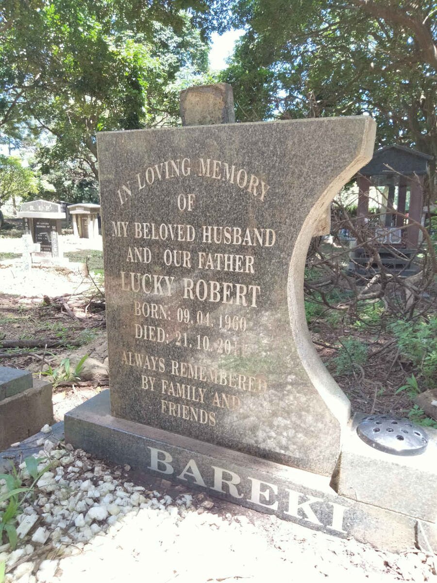 BAREKI Lucky Robert 1960-2011