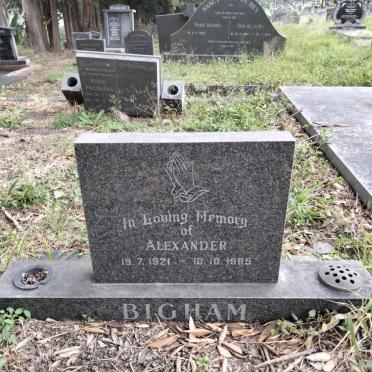BIGHAM Alexander 1921-1985