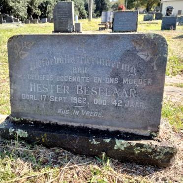 BESELAAR Hester -1962