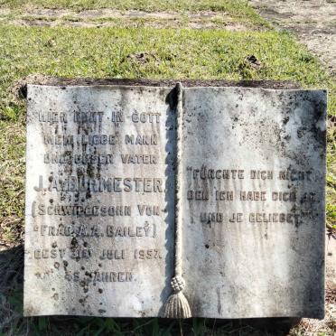 BURMESTER J.A. -1957