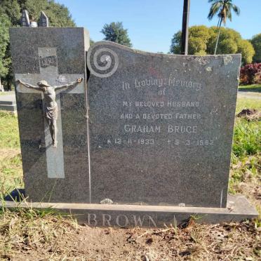 BROWN Graham Bruce 1933-1982