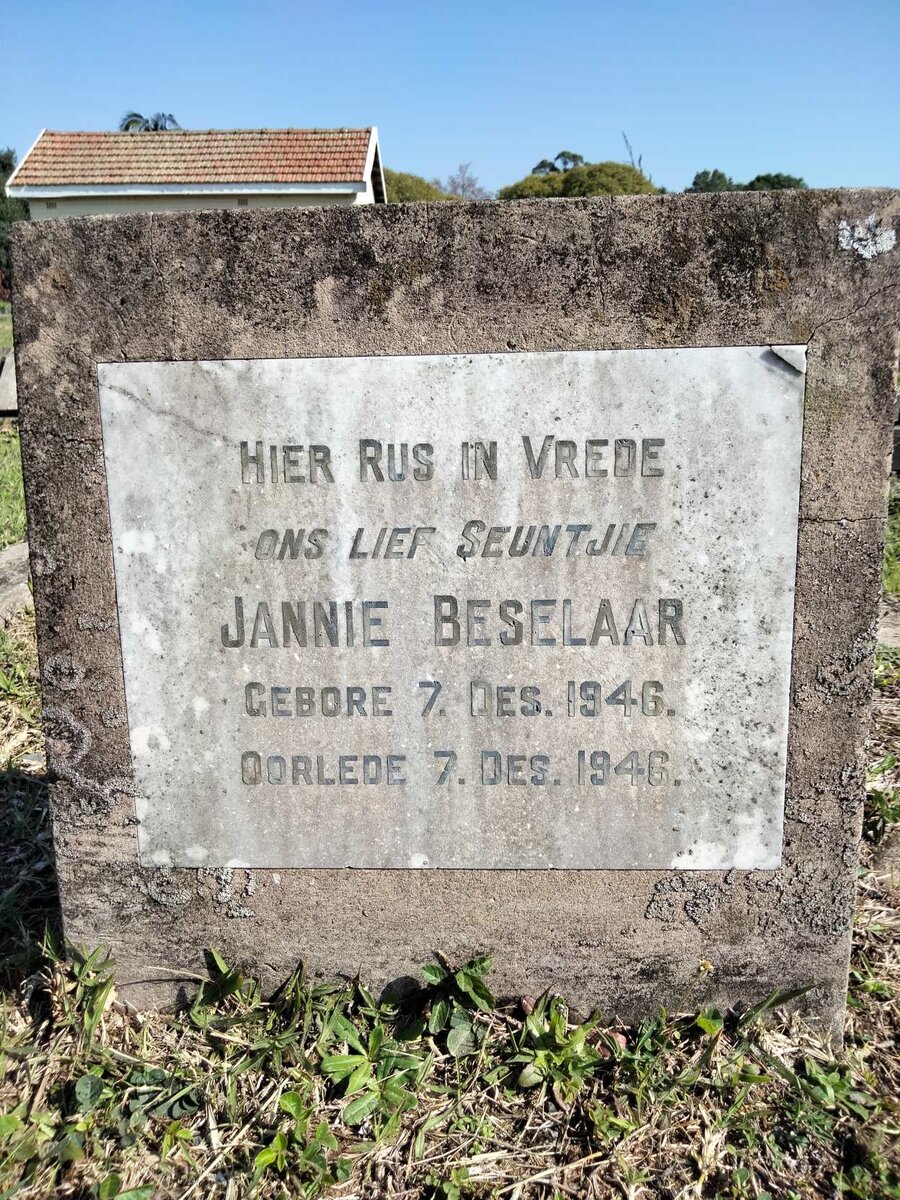 BESELAAR Jannie 1946-1946