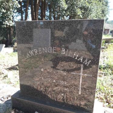 BILHAM Lawrence 1946-1984