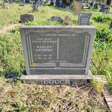 COUCH Wesley Anthony 1928-2003