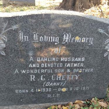 CHETTY R.G. 1936-1971