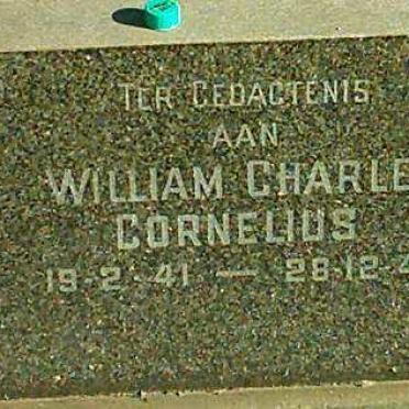 CORNELIUS William Charles 1941-1941