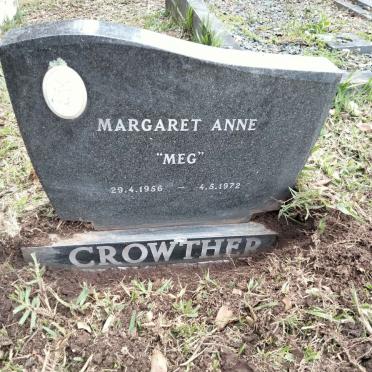 CROWTHER Margaret Anne 1956-1972