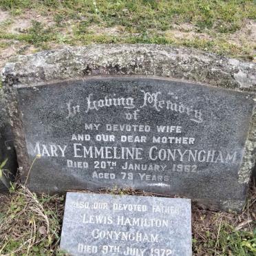 CONYNGHAM Lewis Hamilton -1972 :: CONYNGHAM Mary Emmeline -1962