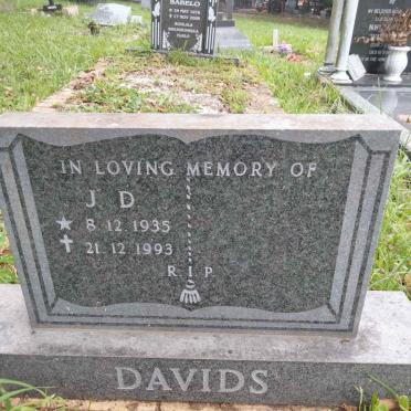 DAVIDS J.D. 1935-1993