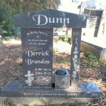 DUNN Derrick Brandon 1991-2014