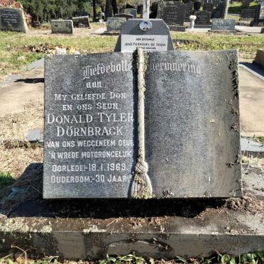 DORNBRACK Donald Tyler -1969