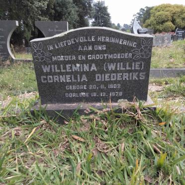 DIEDERIKS Willemina Cornelia 1902-1978