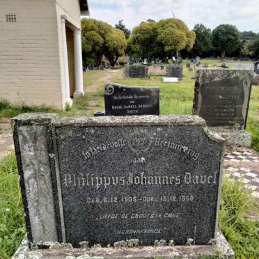 DAVEL Philippus Johannes 1905-1959