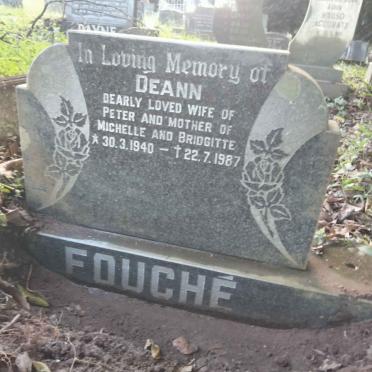 FOUCHE Deann 1940-1987