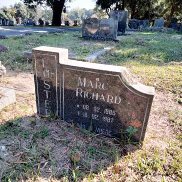 FOSTER Marc Richard 1985-1987