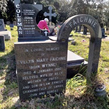 FAICHNIE Evelyn Mary nee WYNNE -1990