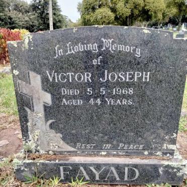 FAYAD Victor Joseph -1968