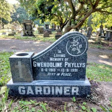 GARDINER Gwendoline Phyllys 1913-1991