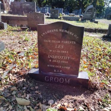 GROOM Les -1983 &amp; Dorothy -1994