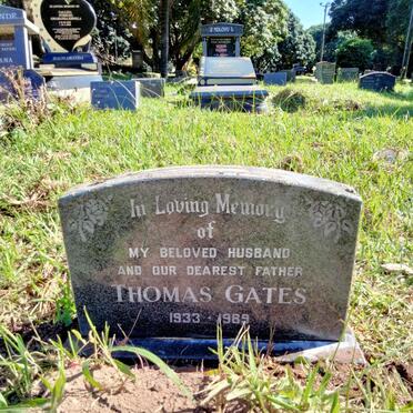 GATES Thomas 1933-1989