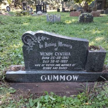 GUMMOW Wendy Cynthia 1941-1992