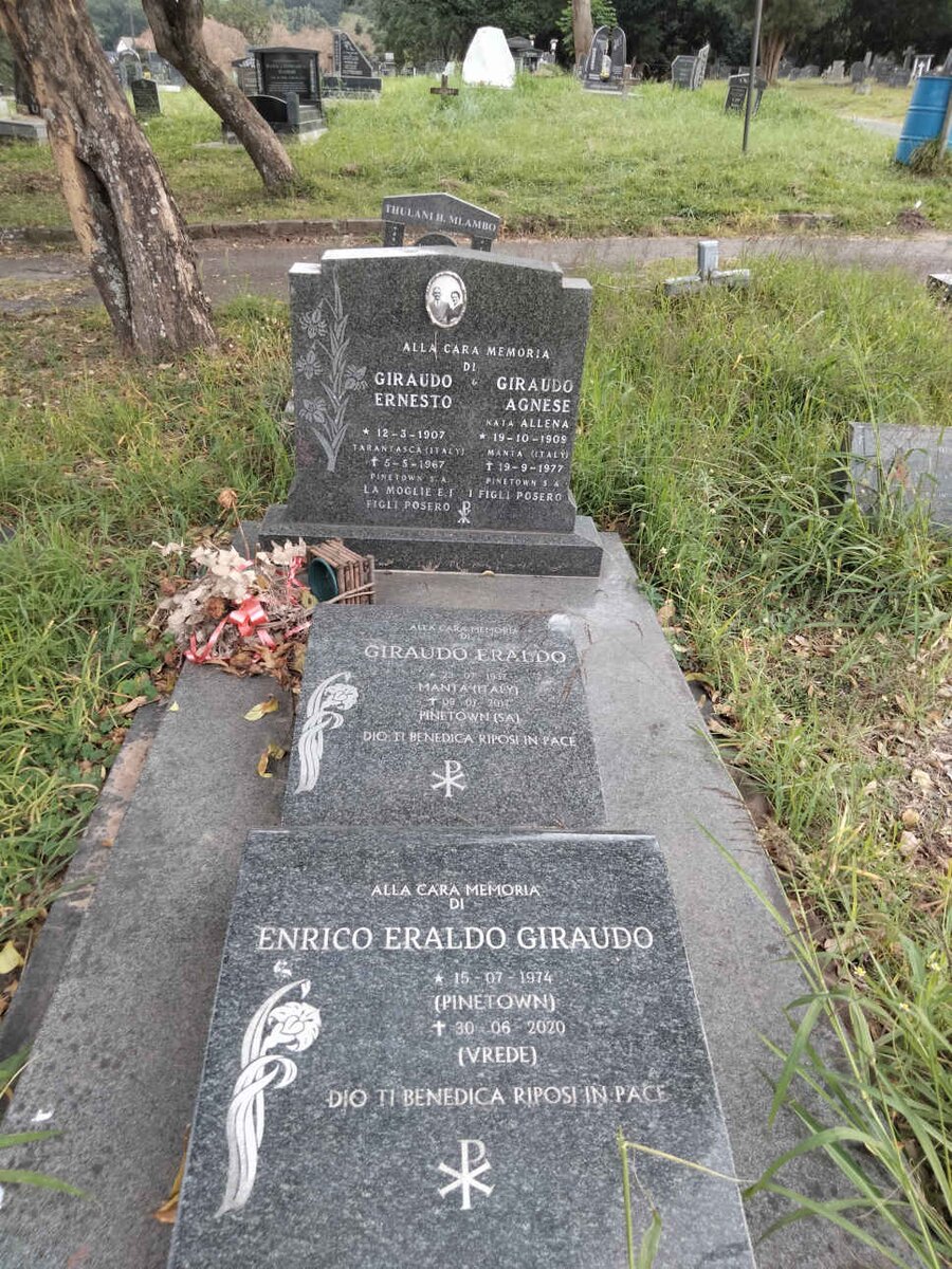 GIRAUDO Ernesto 1907-1967 &amp; Agnese ALLENA 1909-1977