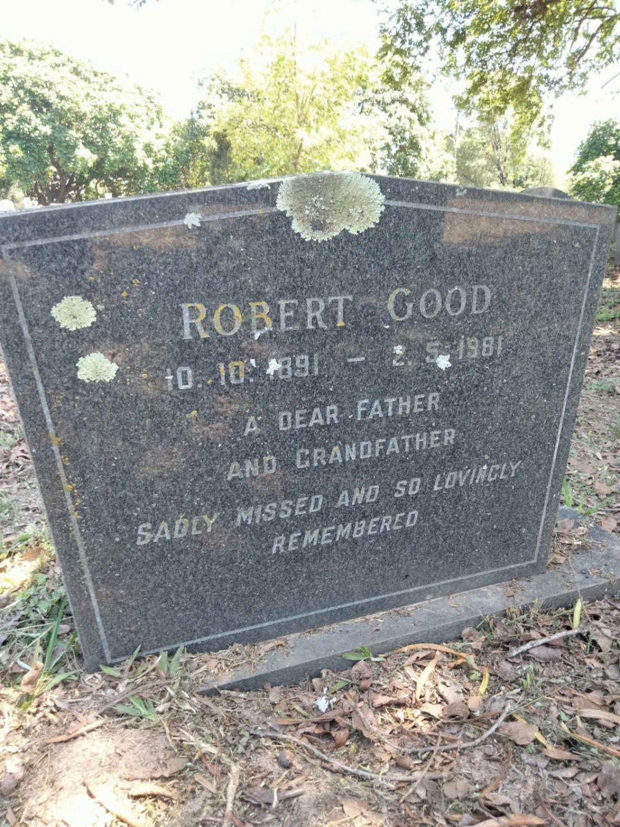 GOOD Robert 1891-1981