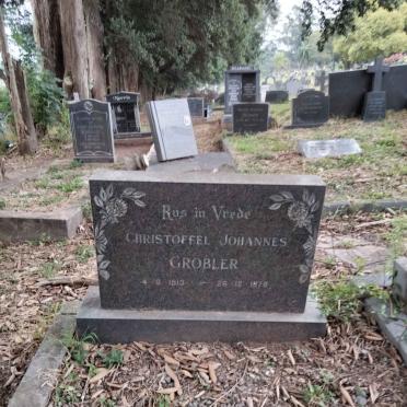 GROBLER Christoffel Johannes 1913-1978