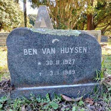 HUYSEN Ben, van 1927-1989