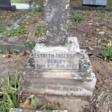 HENLEY Estrith Inglesby -1969