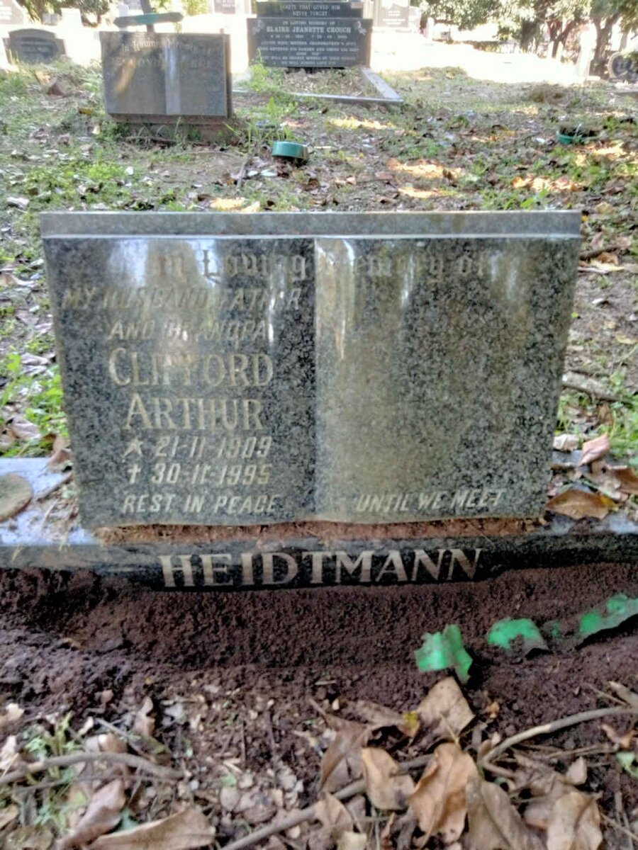 HEIDTMANN Clifford Arthur 1909-1995