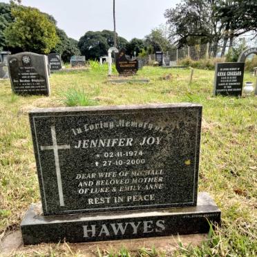 HAWYES Jennifer Joy 1974-2000