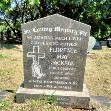 JACKSON Florence May 1902-1996