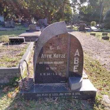 KOTZE Attie 1954-2003