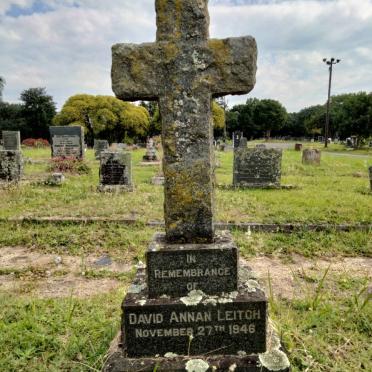 LEITCH David Annan -1946