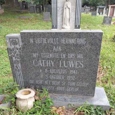 LUWES Cathy 1941-1992