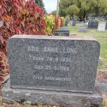LONG Ada Annie 1890-1968