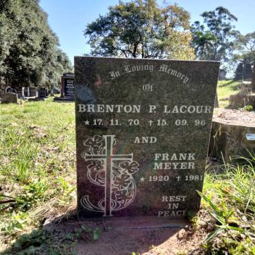 MEYER Frank 1920-1981 :: LACOUR Brenton P. 1970-1996